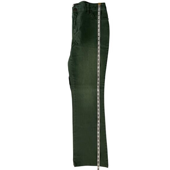 New St. John's Bay Green Jeans Womens Size 10 Bootcut Mid Rise Stretch Casual - Picture 6 of 14